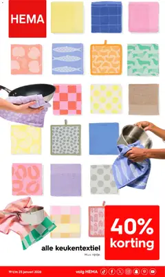Hema folder / publicité geldig vanaf 19/01/2026