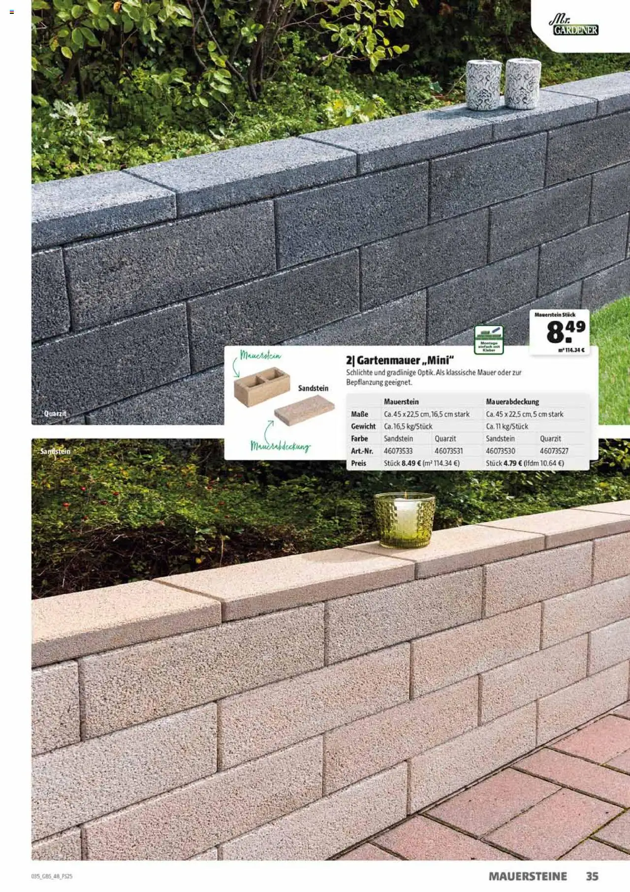 HERKULES Gartenbaustoffe - Seite 35 - gültig ab 15.09.2025