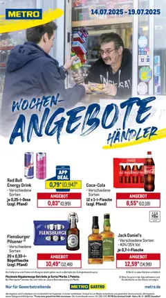Vorschau Metro Wochen-Angebote Händler gültig ab 14.07.2025