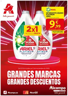 Vista previa del folleto Alcampo -  SM Nacional válido desde 23/10/2025