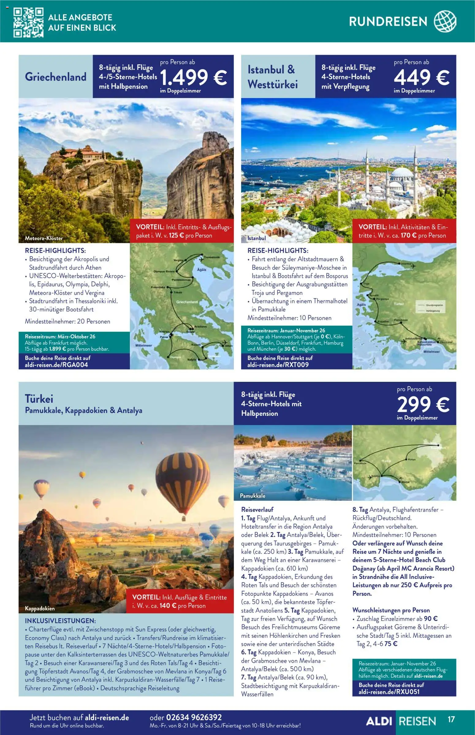 Aldi Reisen  Reisemagazin - Seite 17 - gültig ab 01.12.2025