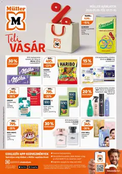Előnézet Müller Akciós újság érvényes 2026.01.05.-tól