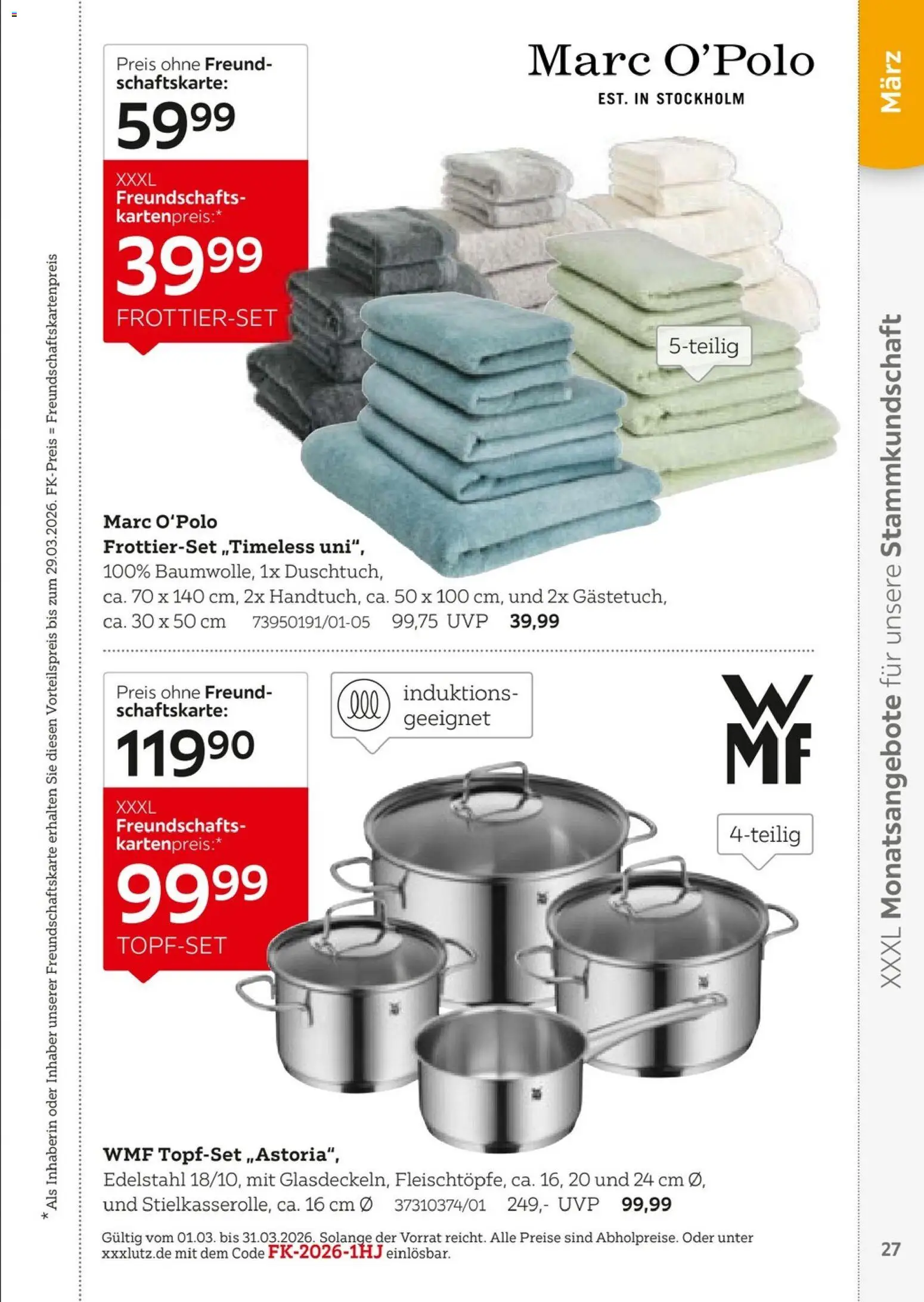 XXXL Lutz  Freundschaftskartenjournal - Seite 27 - gültig ab 01.02.2026