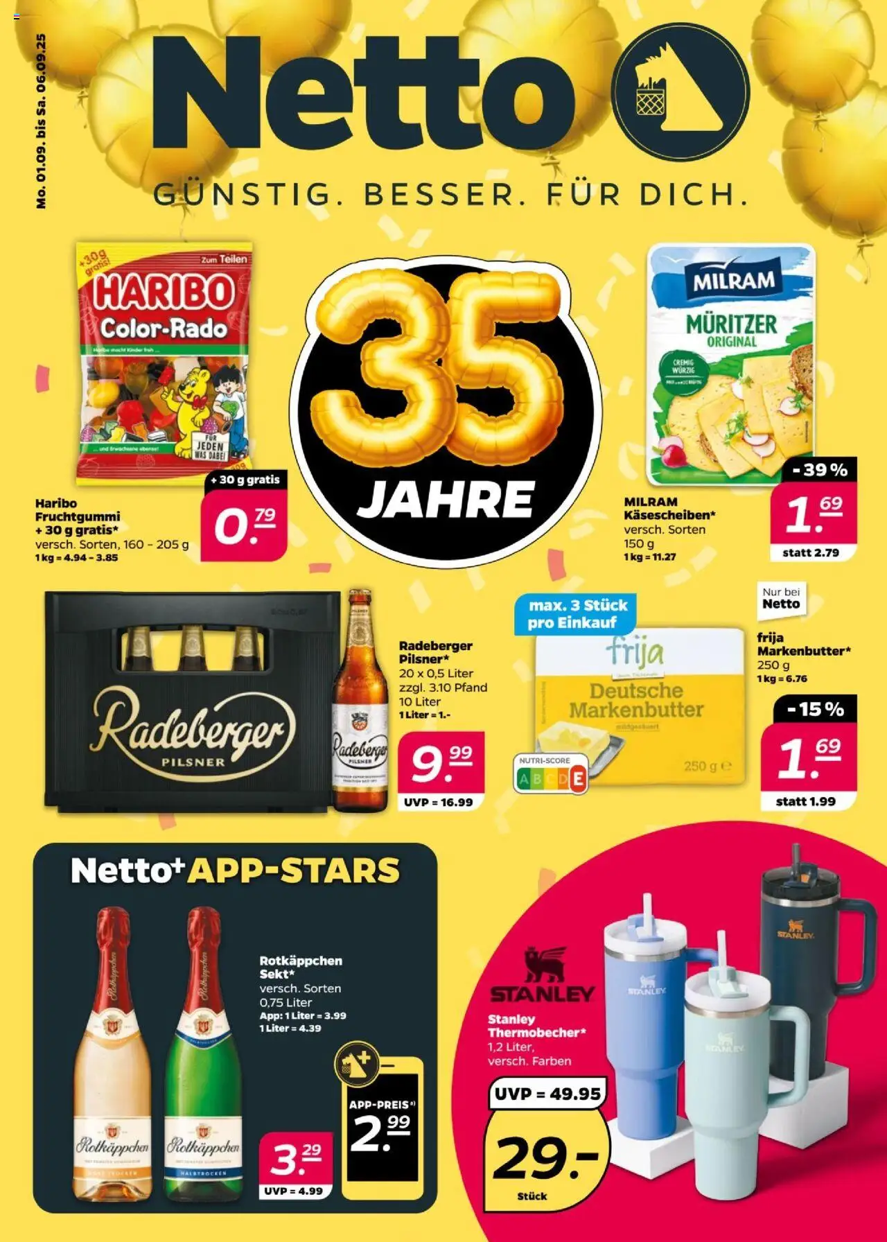 Netto Prospekt 	 - Seite 1 - gültig ab 01.09.2025