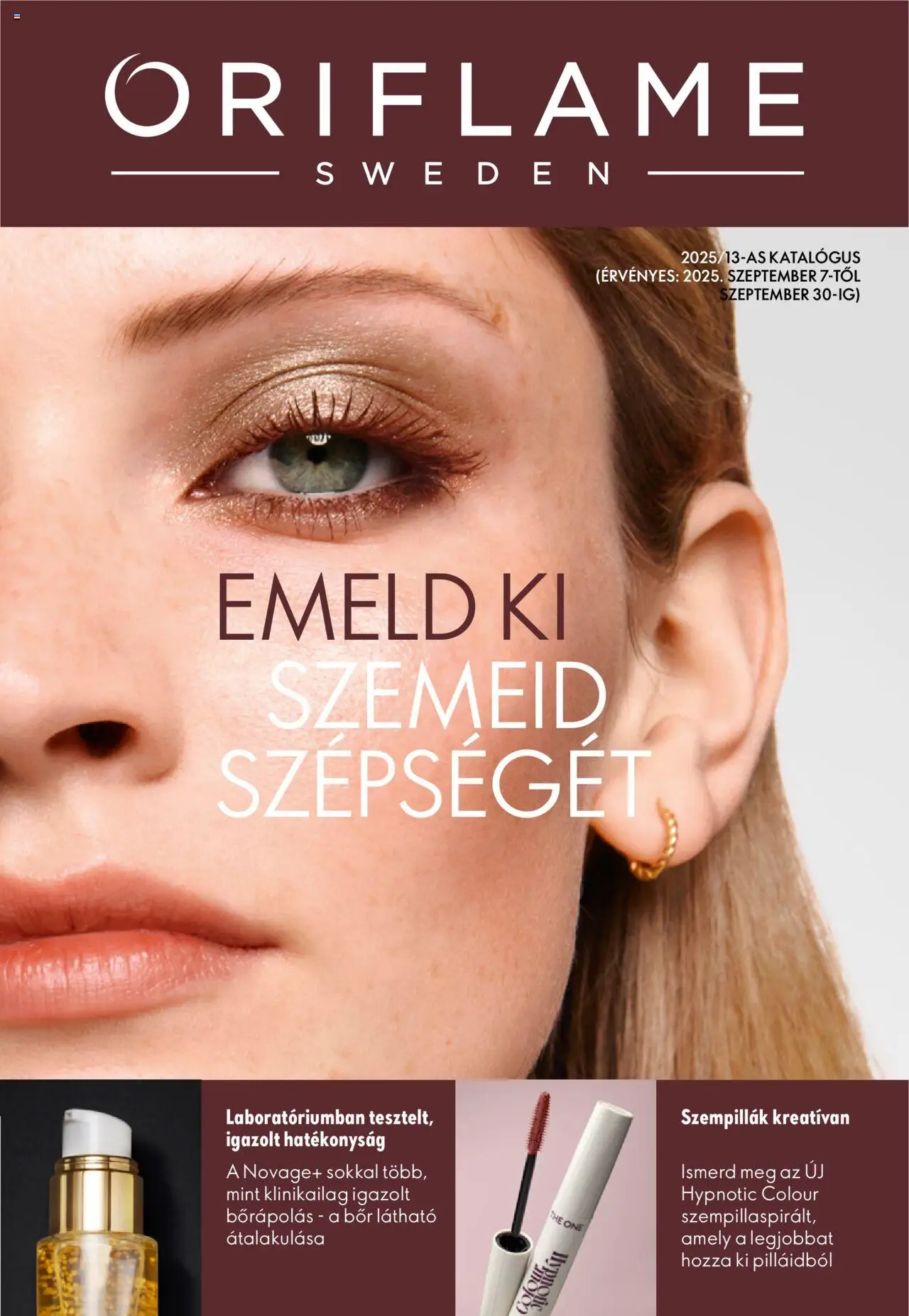 Katalógus Oriflame 2025/13 - 1oldal - érvényes 2025.09.07.-tól