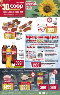 Előnézet COOP - Abc & szuper / Alföld Pro-Coop Zrt. érvényes 2025.08.14.-tól