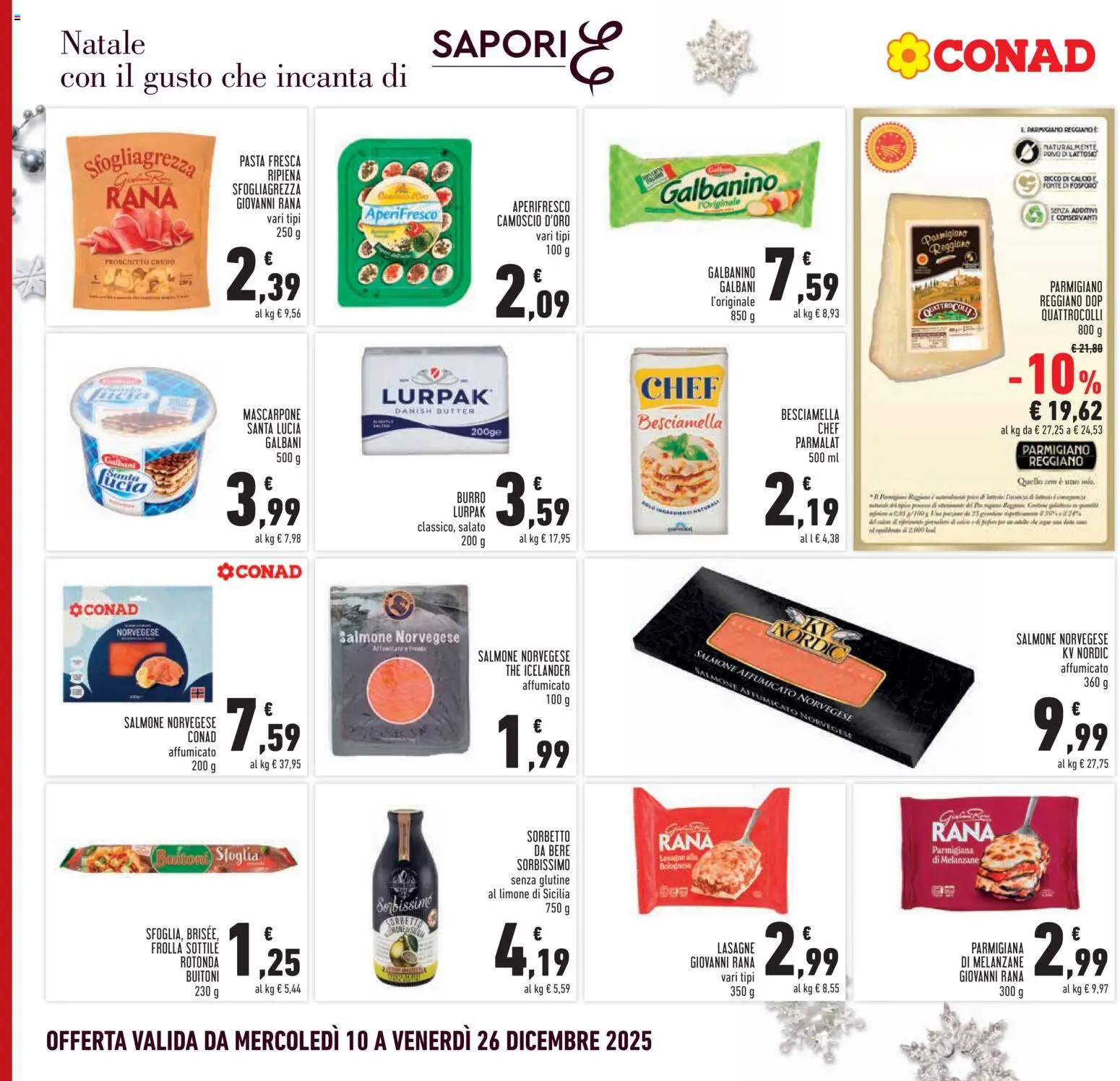 Volantino Conad	 - pagina 10 - valido dal 10/12/2025