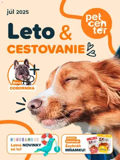PetCenter leták platný od 01.07.2025