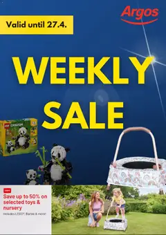 Argos - Weekly offers valid from 21/04/2026