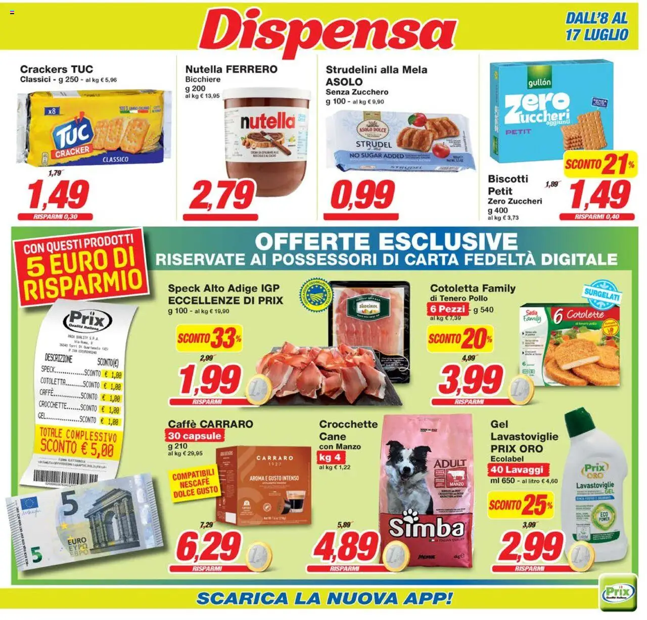 Volantino Prix	 - pagina 13 - valido dal 08/07/2025