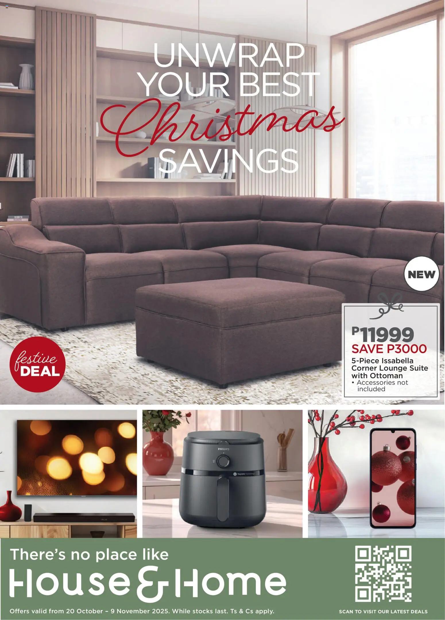 House and Home Botswana Catalogue - page 1- valid from 20/10/2025