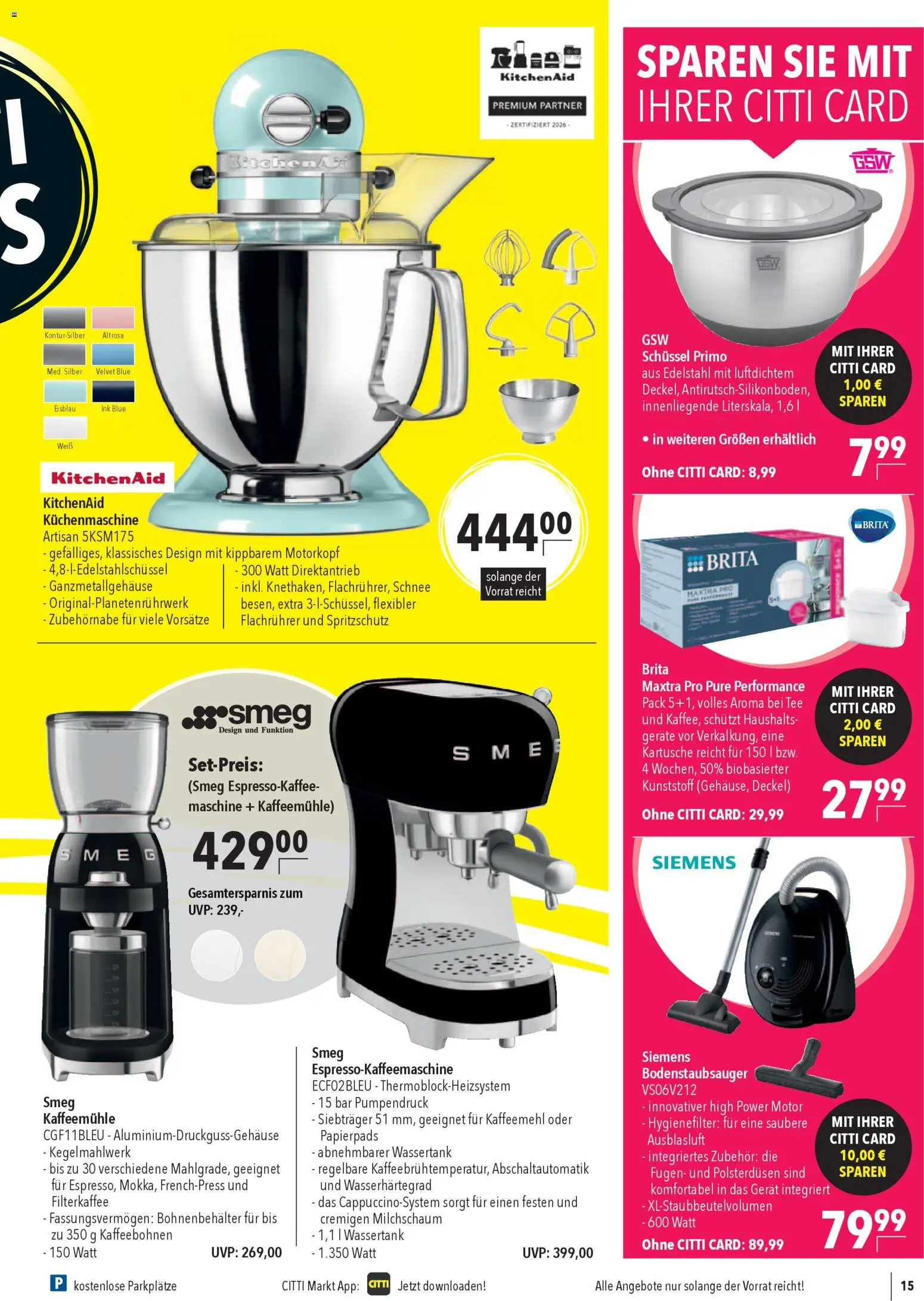 CITTI Markt Prospekt 	 - Seite 15 - gültig ab 04.03.2026