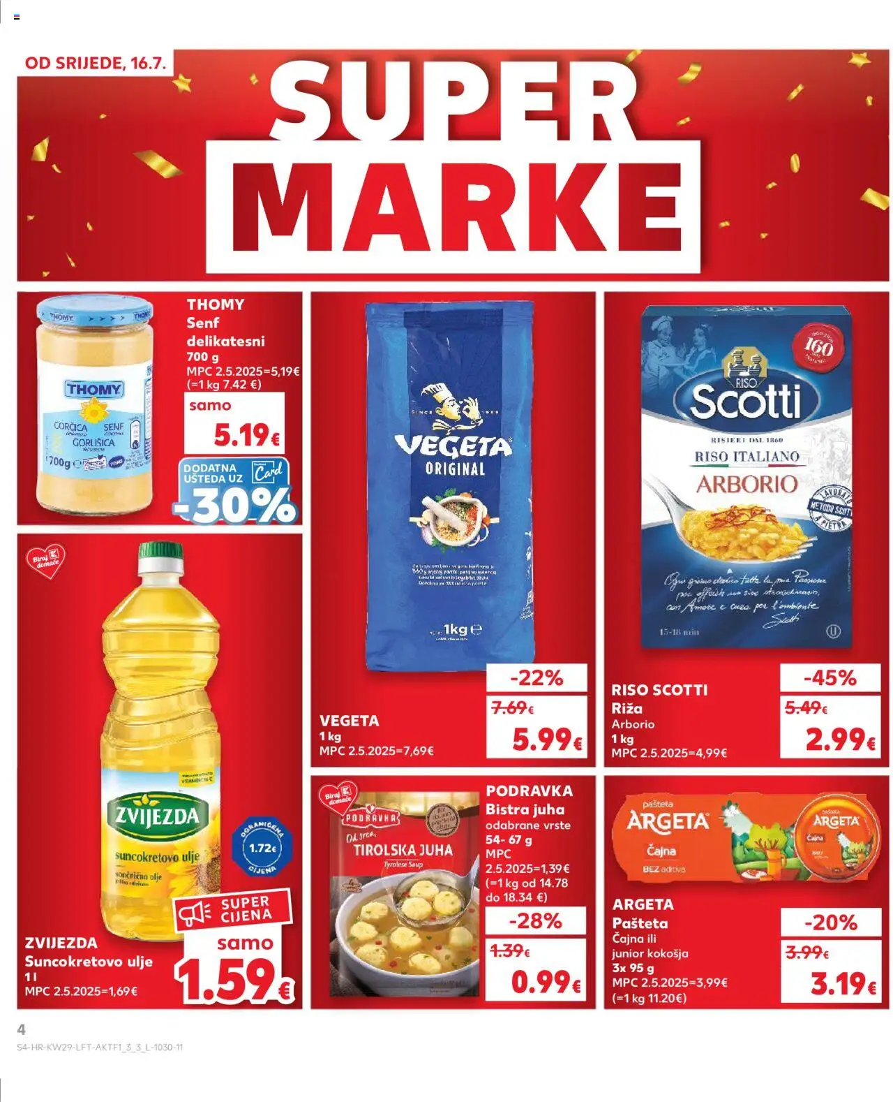 Ponuda Kaufland - stranica 4- važeći od 16.07.2025