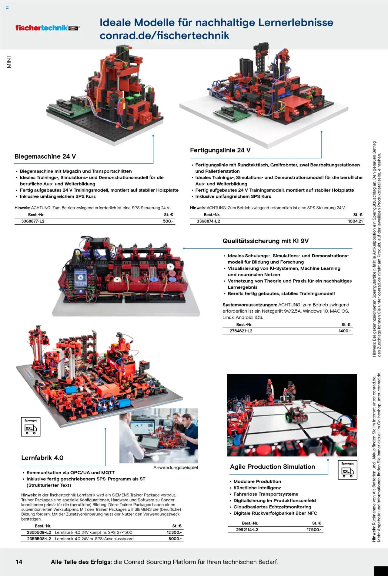 Conrad Education Katalog - Seite 14 - gültig ab 01.01.2025