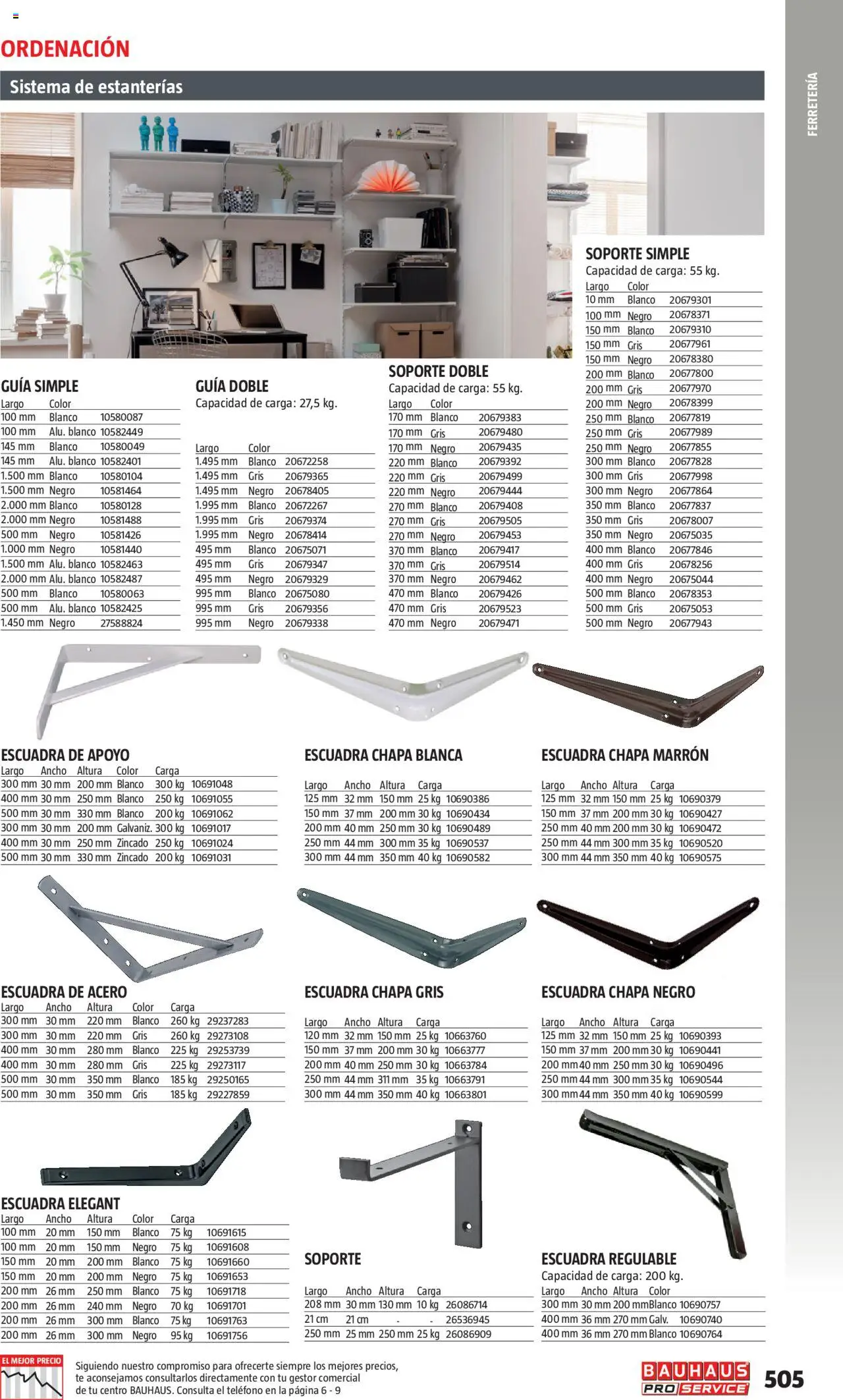 Bauhaus - ProService  - Página de 505 - Válido desde 24/02/2025