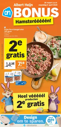 Albert Heijn folder week  / de la semaine 14 geldig vanaf 30/03/2026