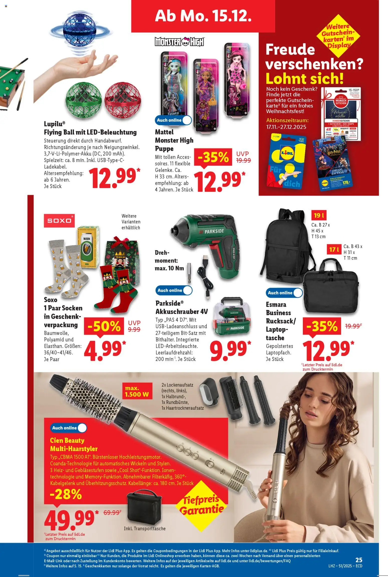 Lidl - Prospekt - Seite 13 - gültig ab 15.12.2025