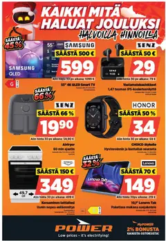 Esikatselu Power tarjoukset voimassa alkaen 15/12/2025