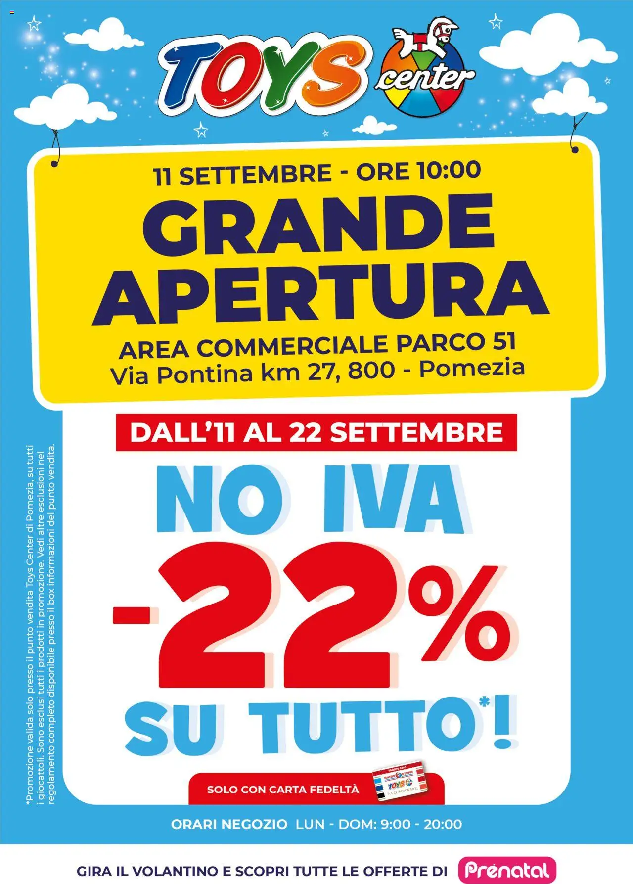 Prenatal Pomezia catalogo - pagina 1 - valido dal 11/09/2025