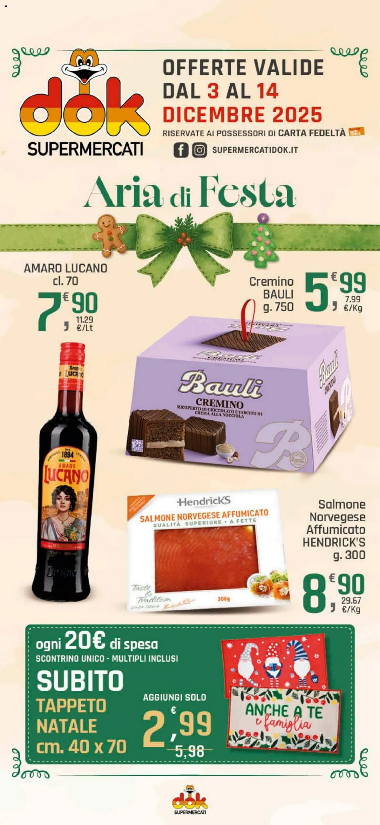 Volantino DOK	 - pagina 1 - valido dal 03/12/2025