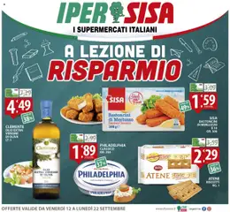 Anteprima SISA Iper Crotone catalogo valida dal 12/09/2025