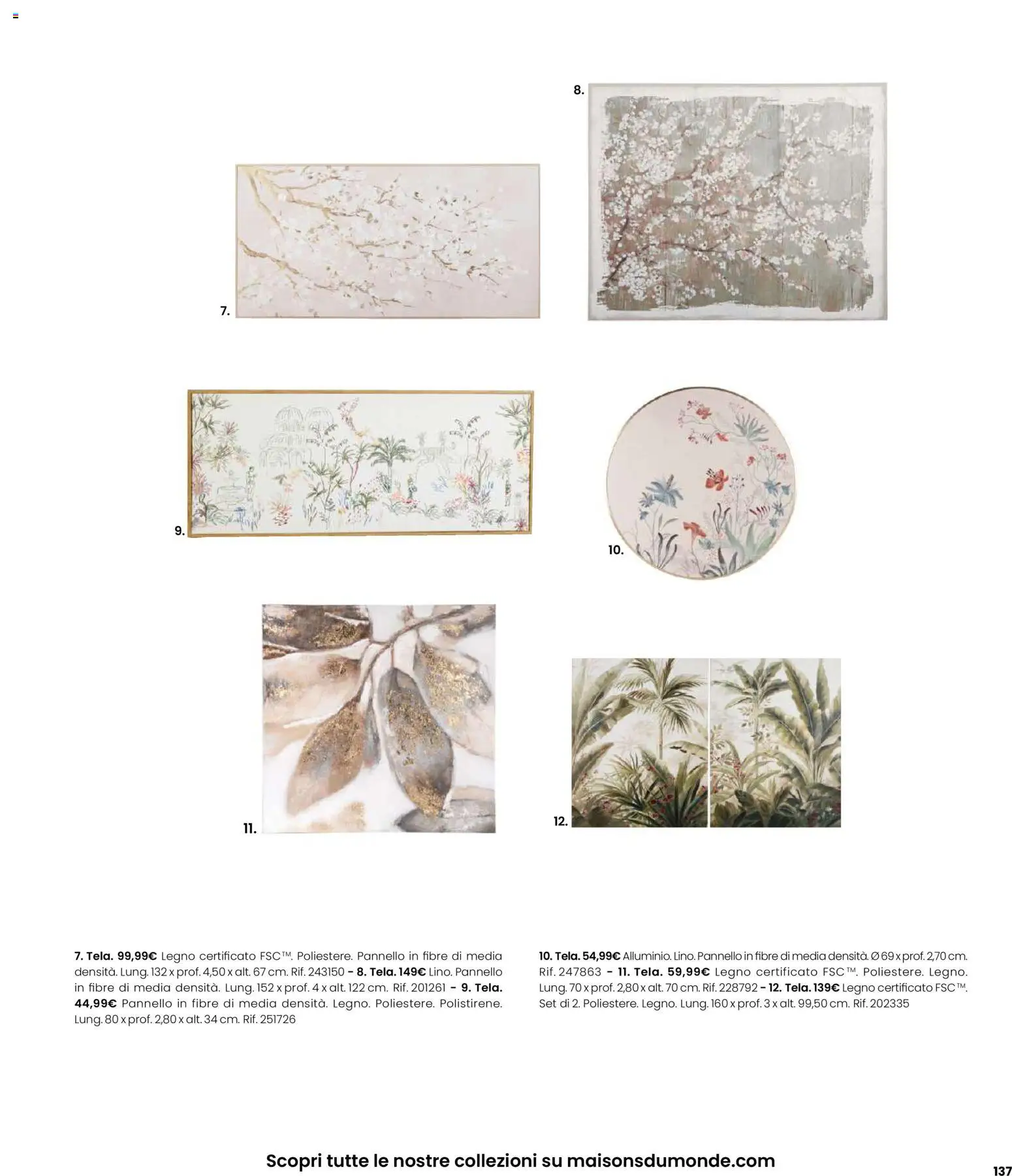 Volantino Maisons du Monde	 - pagina 137 - valido dal 12/02/2026