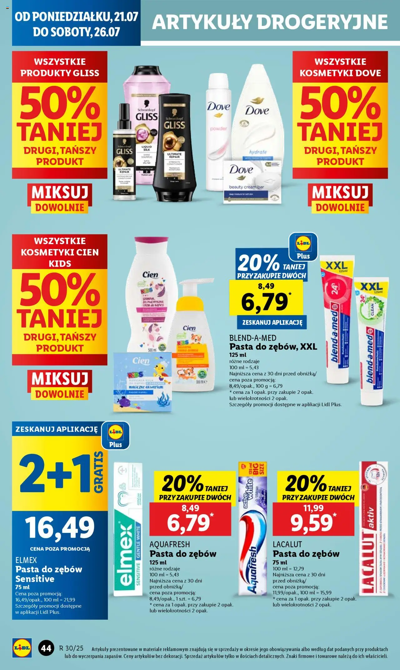 Lidl Gazetka - strona 54- ważny od 21.07.2025