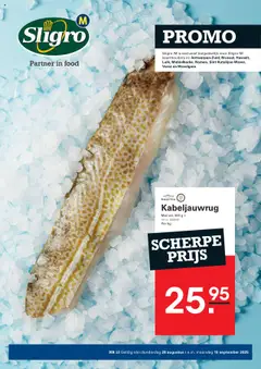 Sligro - M - PROMO geldig vanaf 28/08/2025