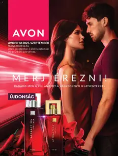 Előnézet Katalógus AVON 2025 augusztus érvényes 2025.09.01.-tól