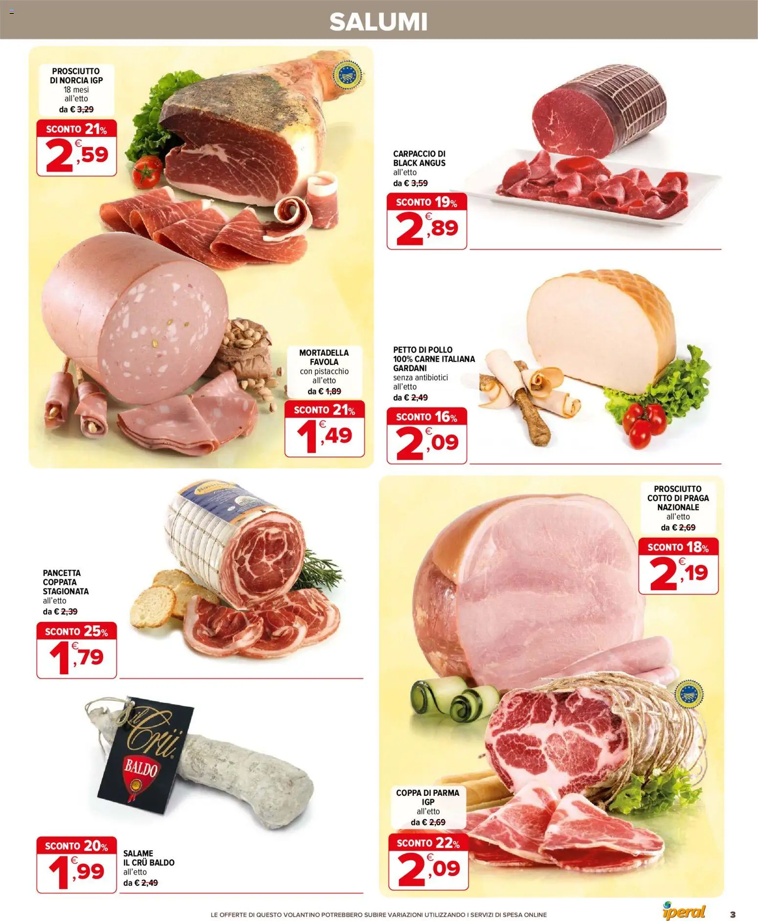Iperal volantino - pagina 3 - valido dal 08/04/2026