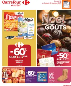 Aperçu Carrefour Market catalogue semaine 47 valable à partir du 18/11/2025