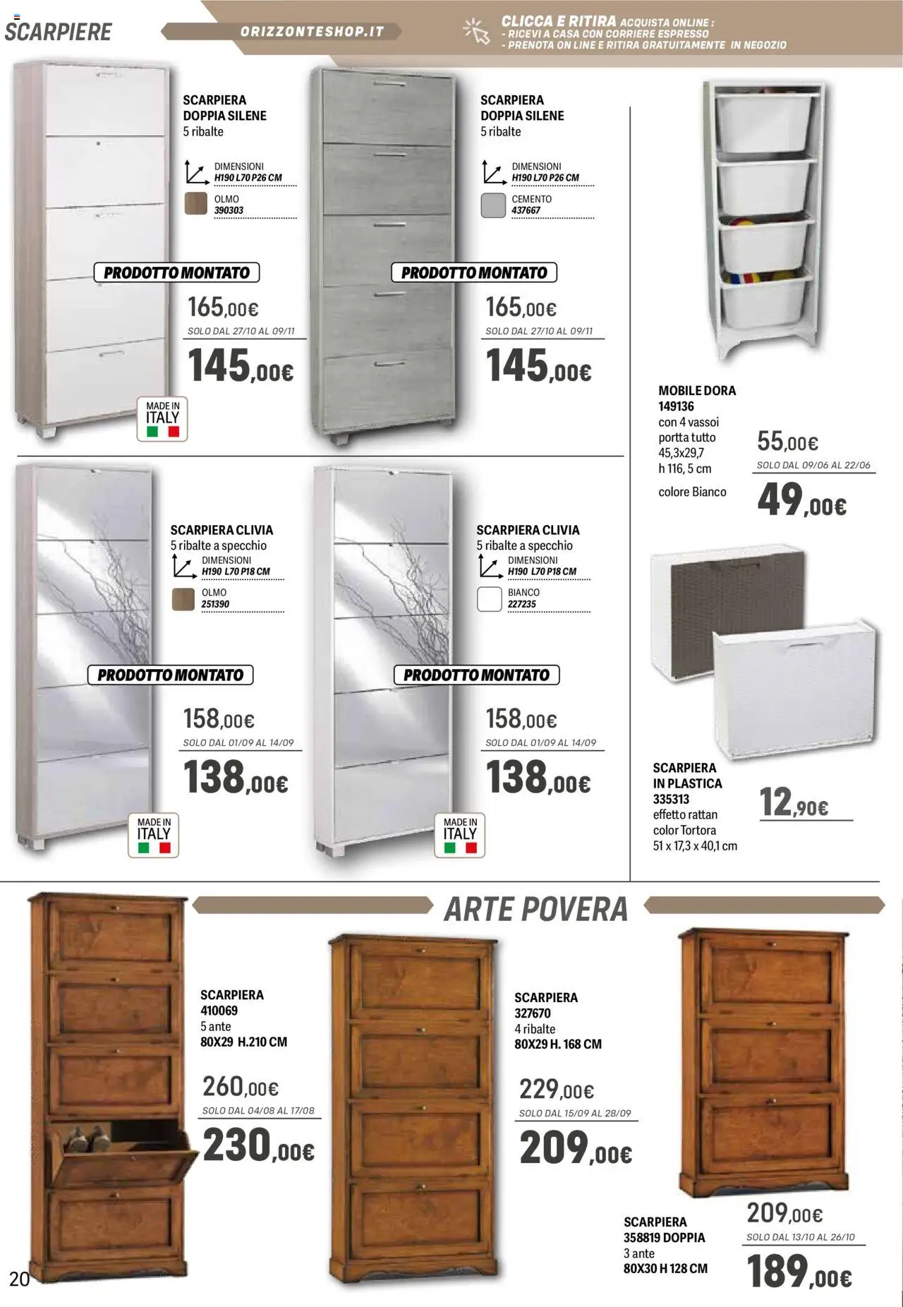 Volantino Mobile Orizzonte	 - pagina 20 - valido dal 09/05/2025