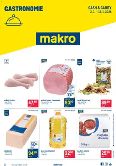 Náhled Makro leták - Gastronomie platný od 02.01.2026