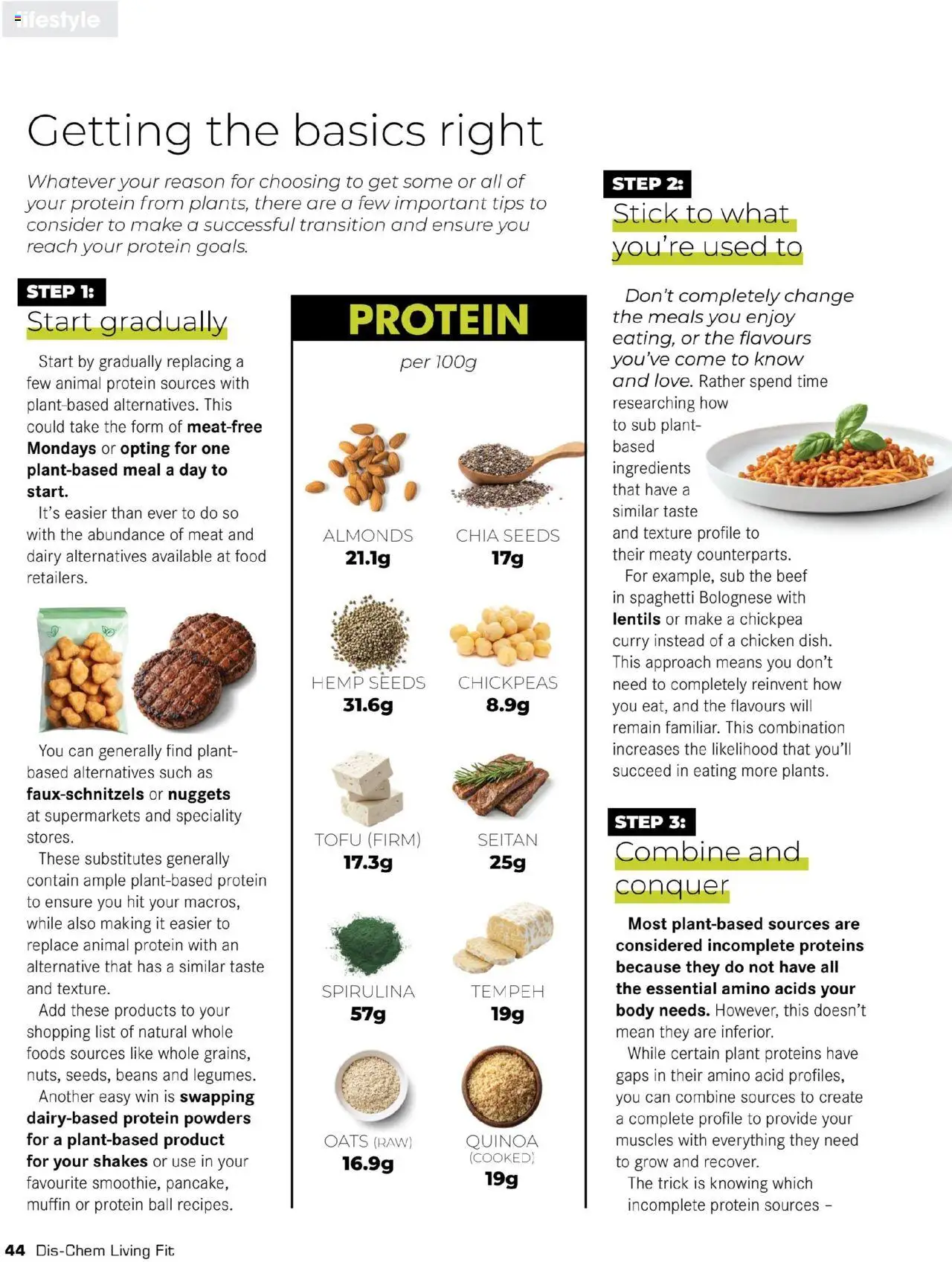 Dis-Chem Living Fit - page 46- valid from 01/05/2025