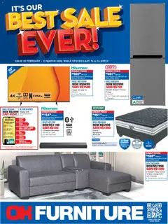 Preview OK Furniture - Best Sale Ever Catalogue Namibia valid from 16/02/2026
