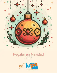 Vista previa del folleto Lupa Supermercados Regalar en Navidad válido desde 03/11/2025