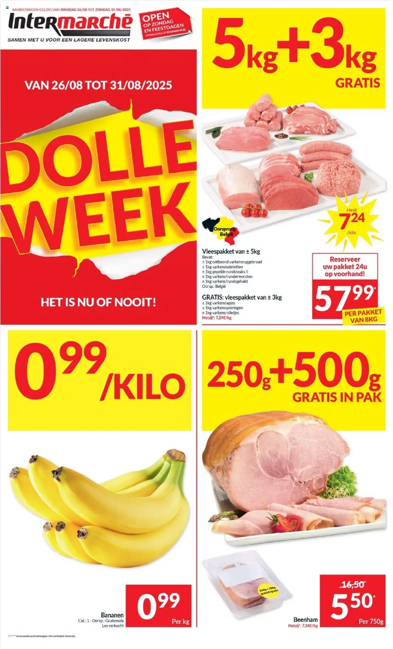 Intermarché folder week 35 - pagina 1- geldig vanaf 26/08/2025