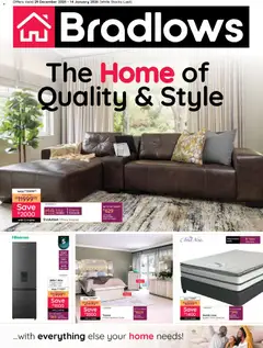 Preview Bradlows Specials valid from 29/12/2025