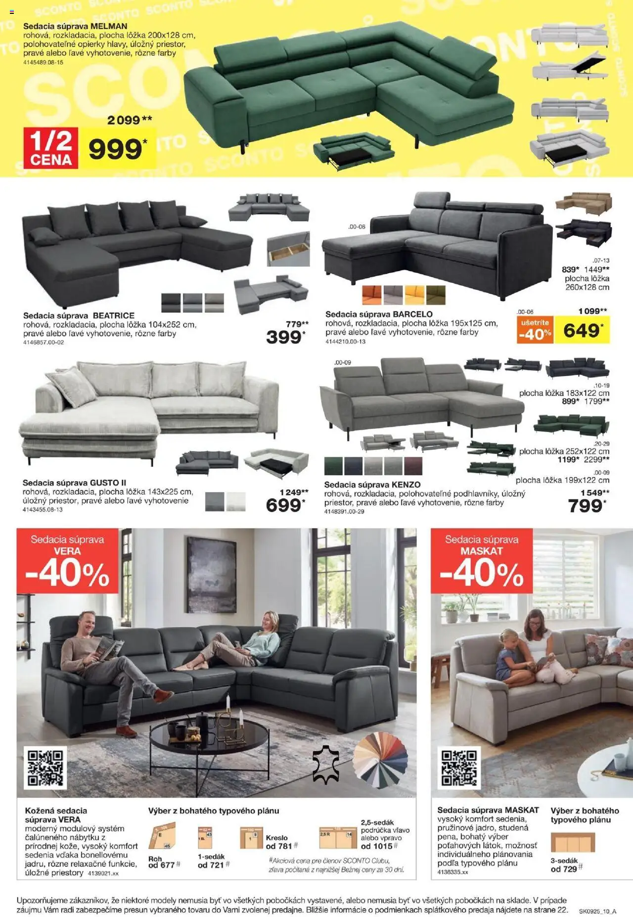 Sconto nábytok leták - strana 10- platný od 16.07.2025