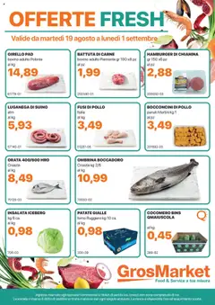 Anteprima Sogegross Offerte Fresh catalogo valida dal 19/08/2025