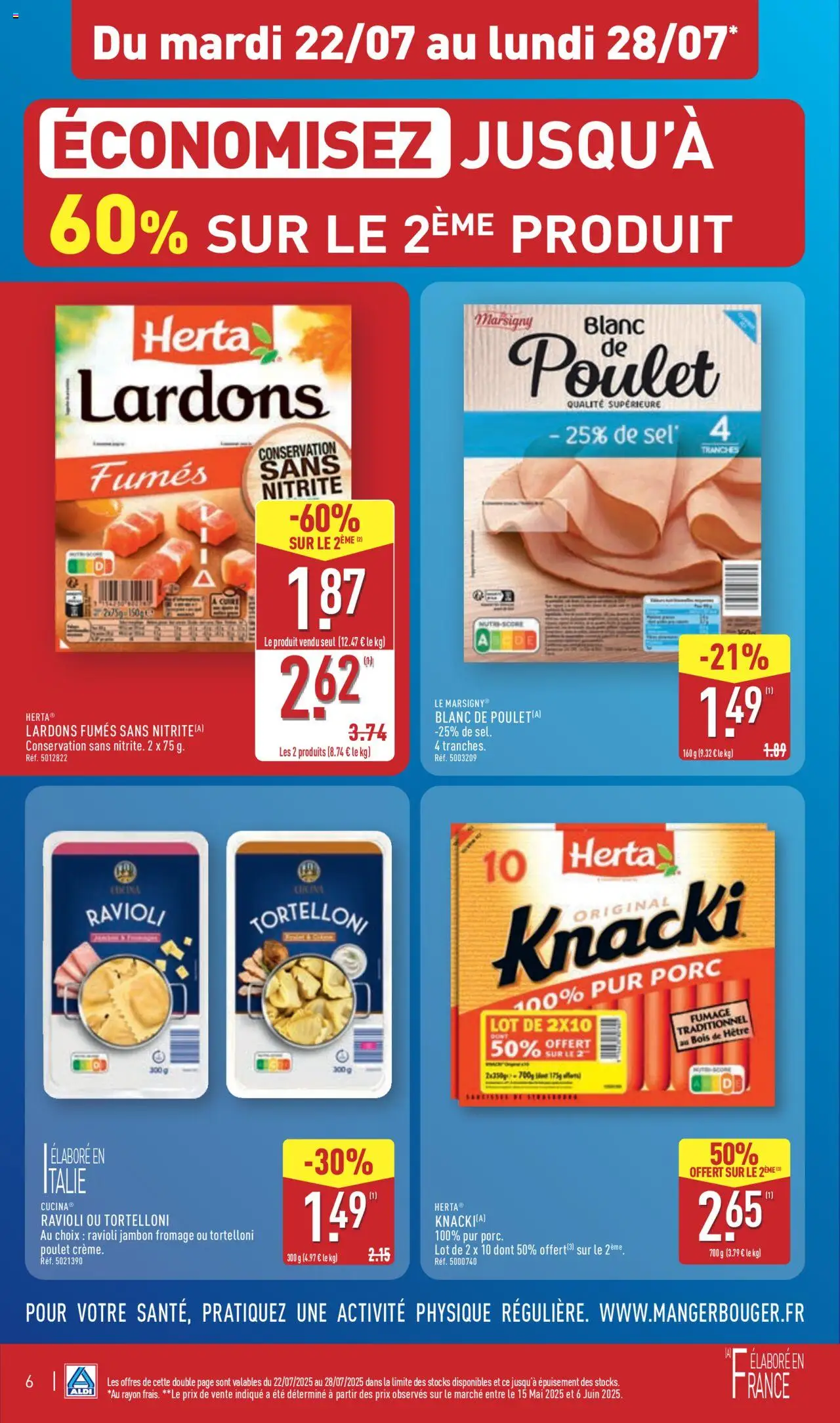 Aldi catalogue semaine 30 - page 8 - valable à partir du 22/07/2025