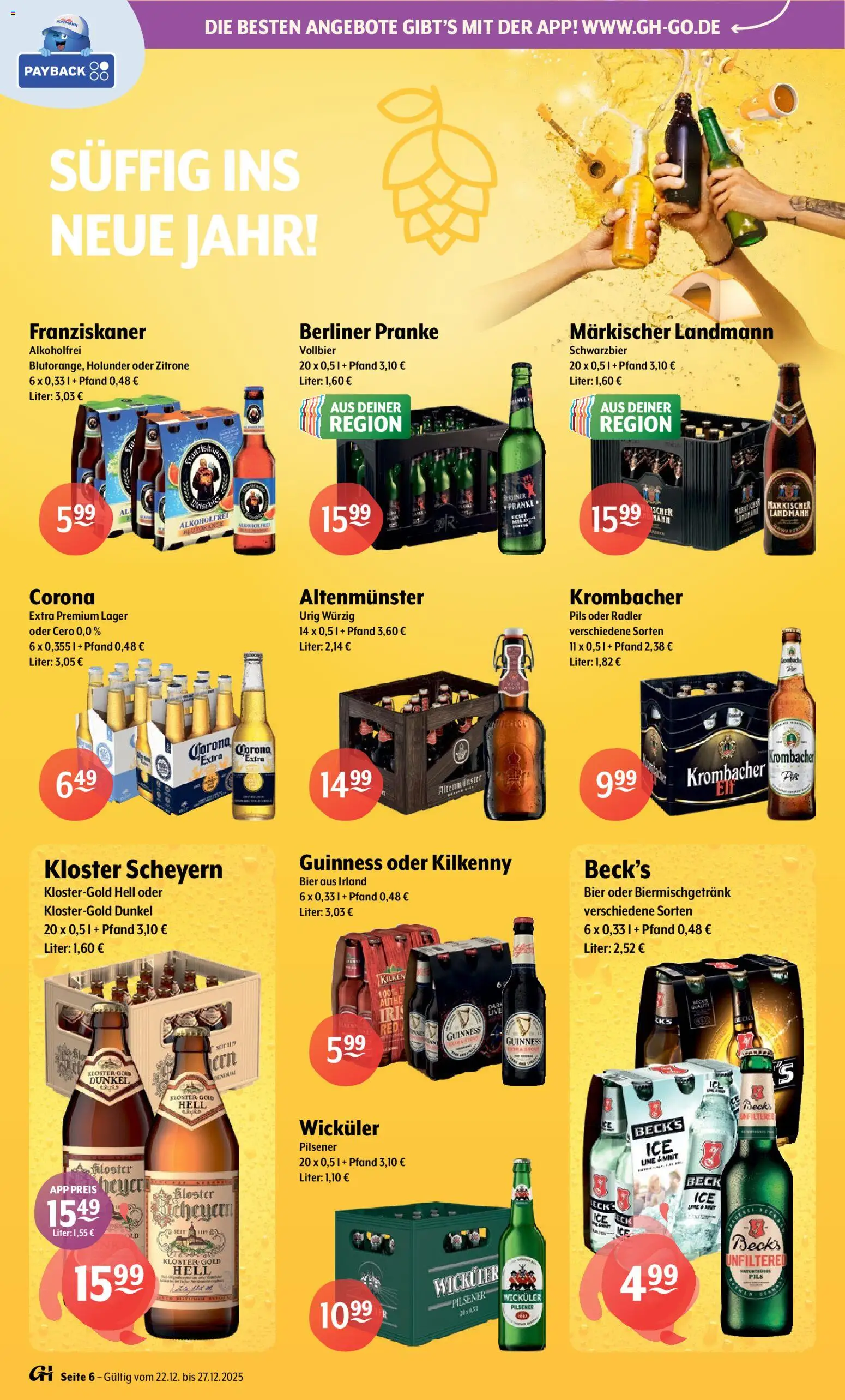 Getränke Hoffmann Prospekt 	 - Seite 6 - gültig ab 22.12.2025