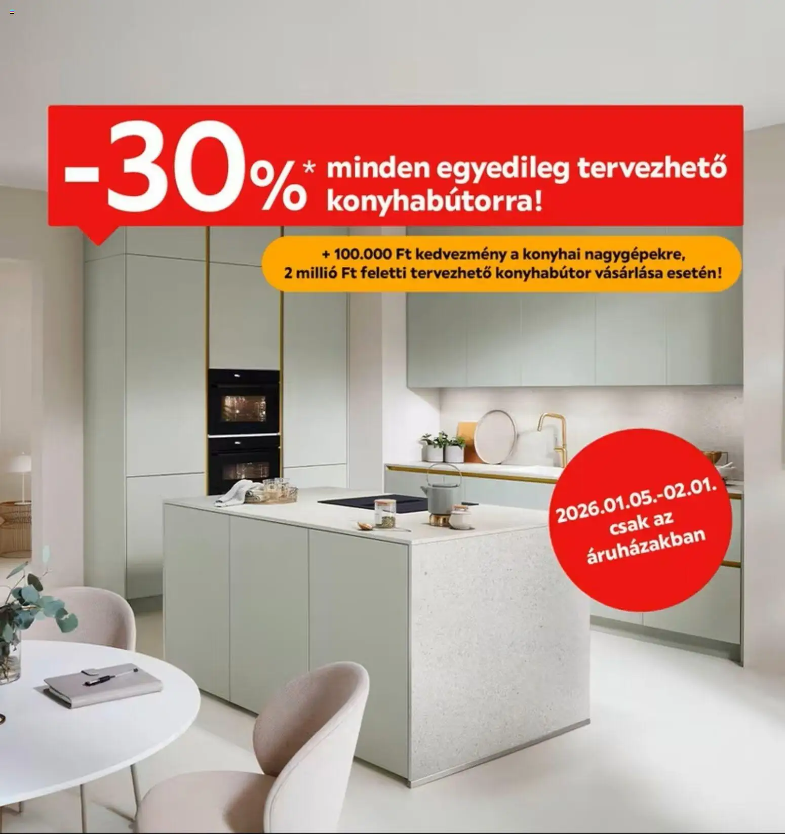 XXXLutz - Aktuális szórólap - 1oldal - érvényes 2026.01.05.-tól