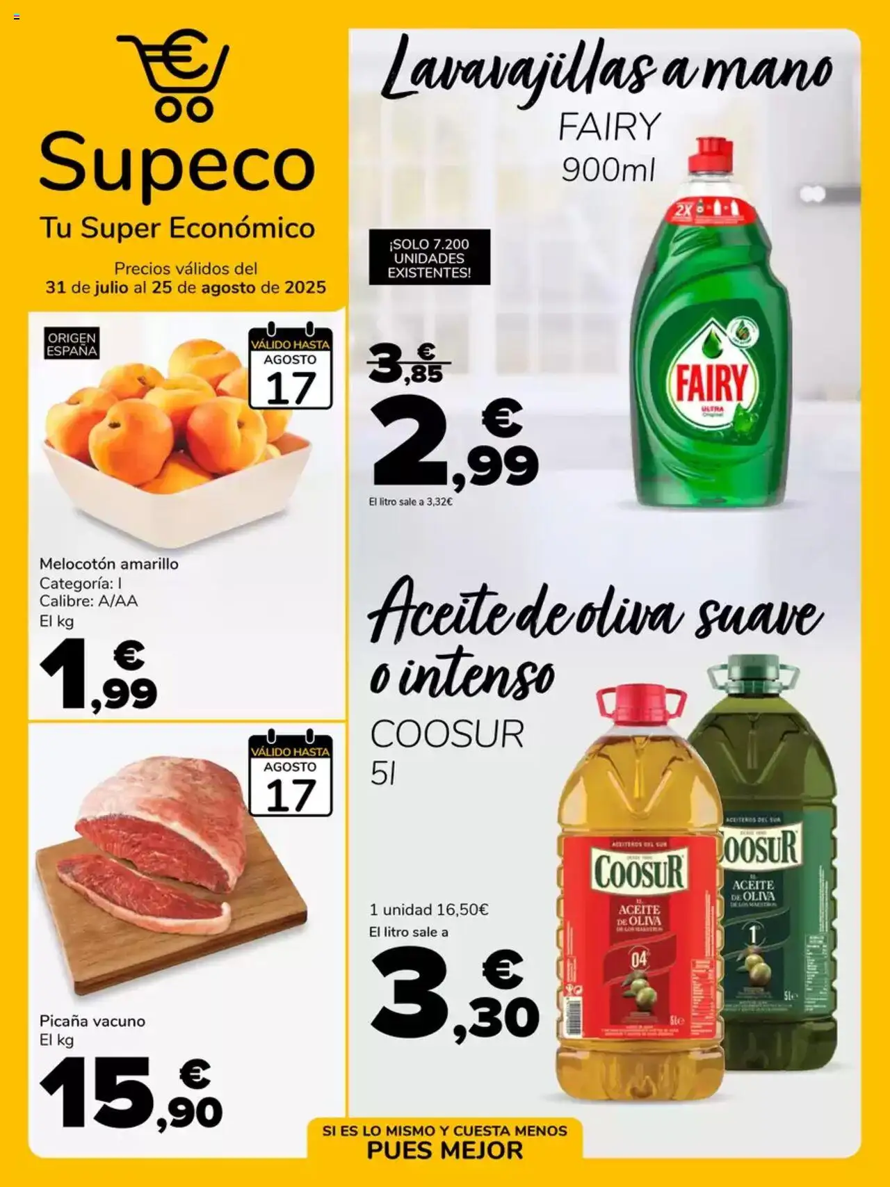 Supeco folleto - Página de 1 - Válido desde 31/07/2025