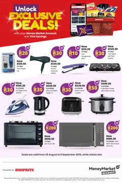 Preview Shoprite - Money Market Exclusive Deals valid from 25/08/2025