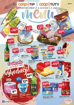 Náhled Coop leták - Tuty platný od 27.08.2025