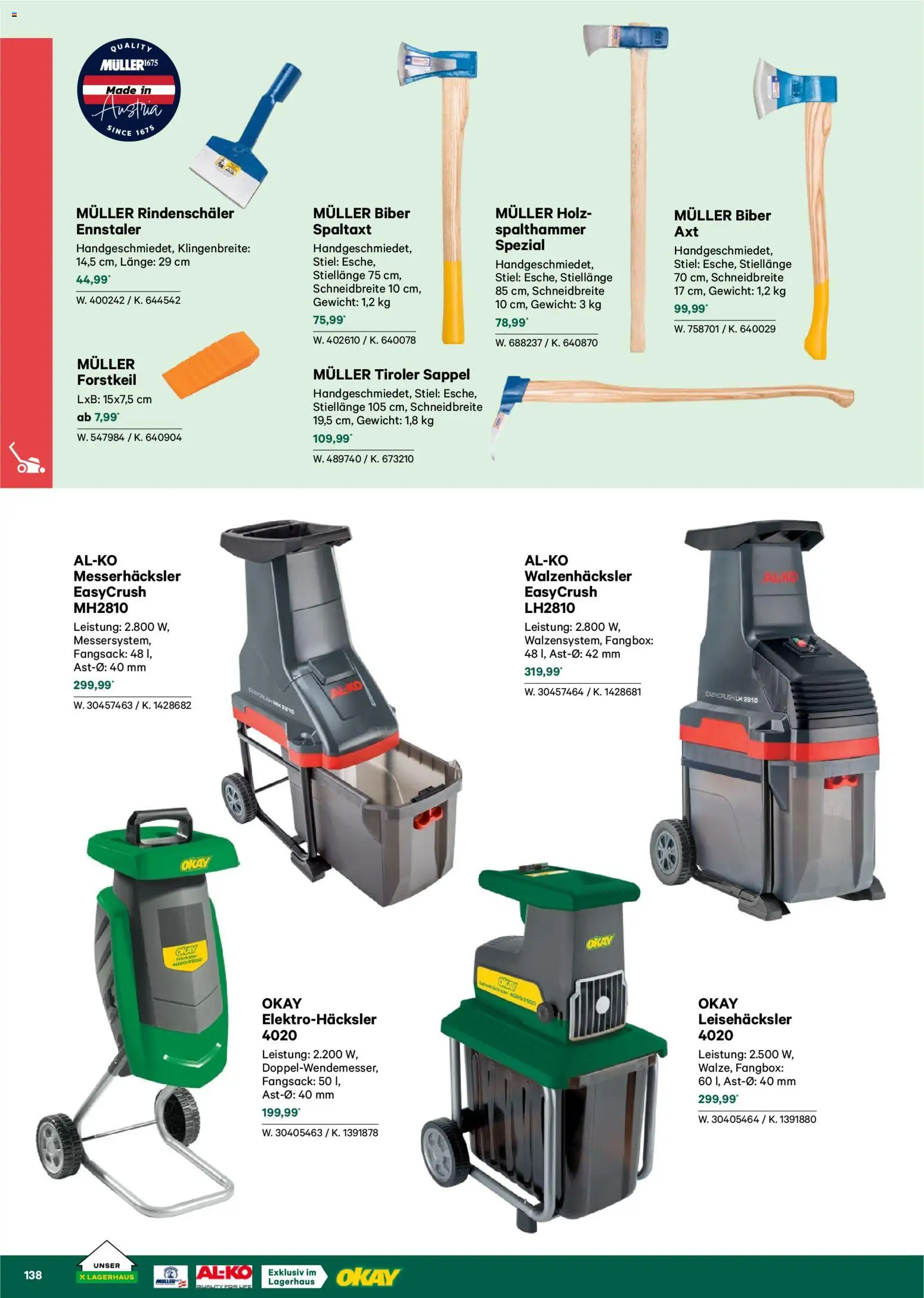 Lagerhaus  Garten und Freizeit Katalog 2026 - page 138- valid from 22.02.2026