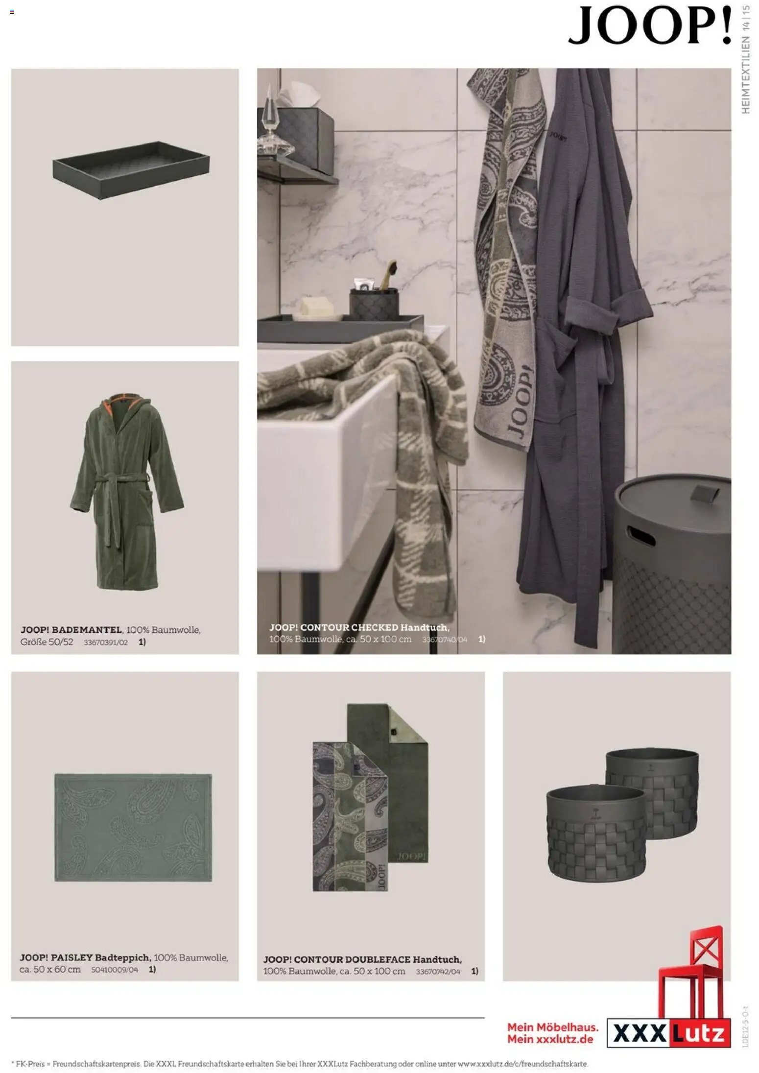 XXXL Lutz Home Collections Joop - Seite 15 - gültig ab 30.11.2025