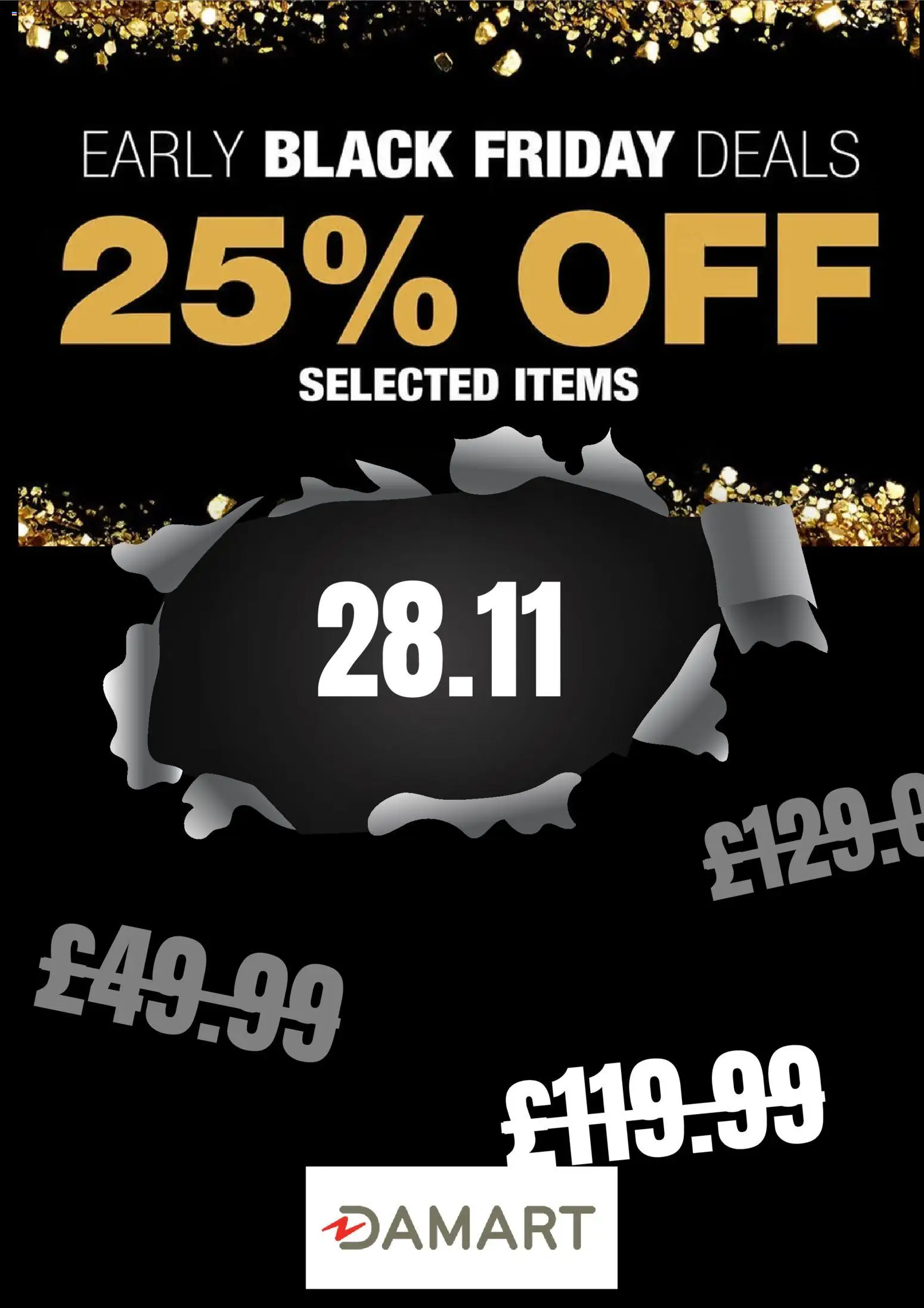 Damart - Black Friday - page 1- valid from 06/11/2025