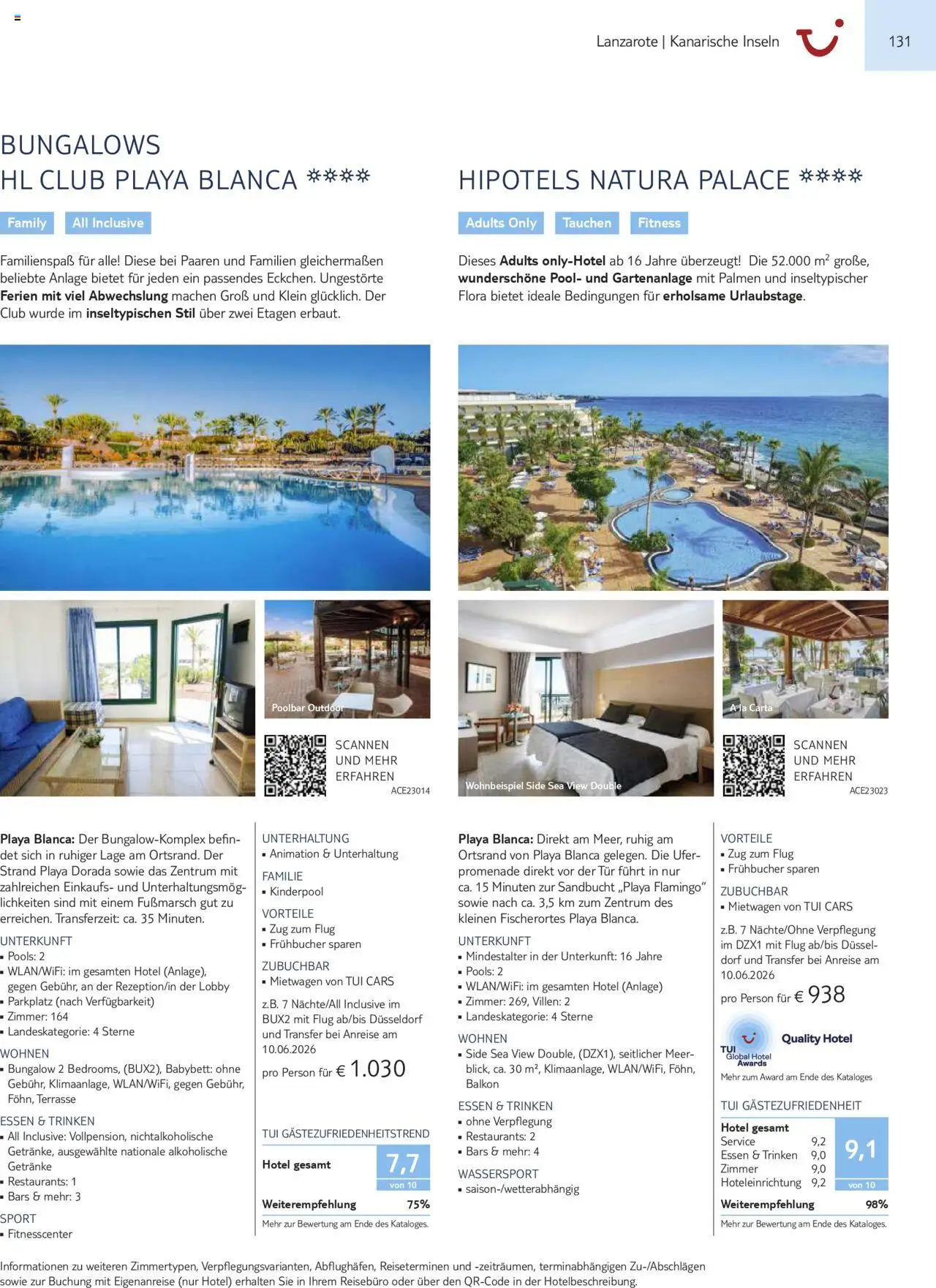 TUI Prospekt Kanaren, Kapverden & Senegal 2025/26	  - Seite 131 - gültig ab 01.11.2025